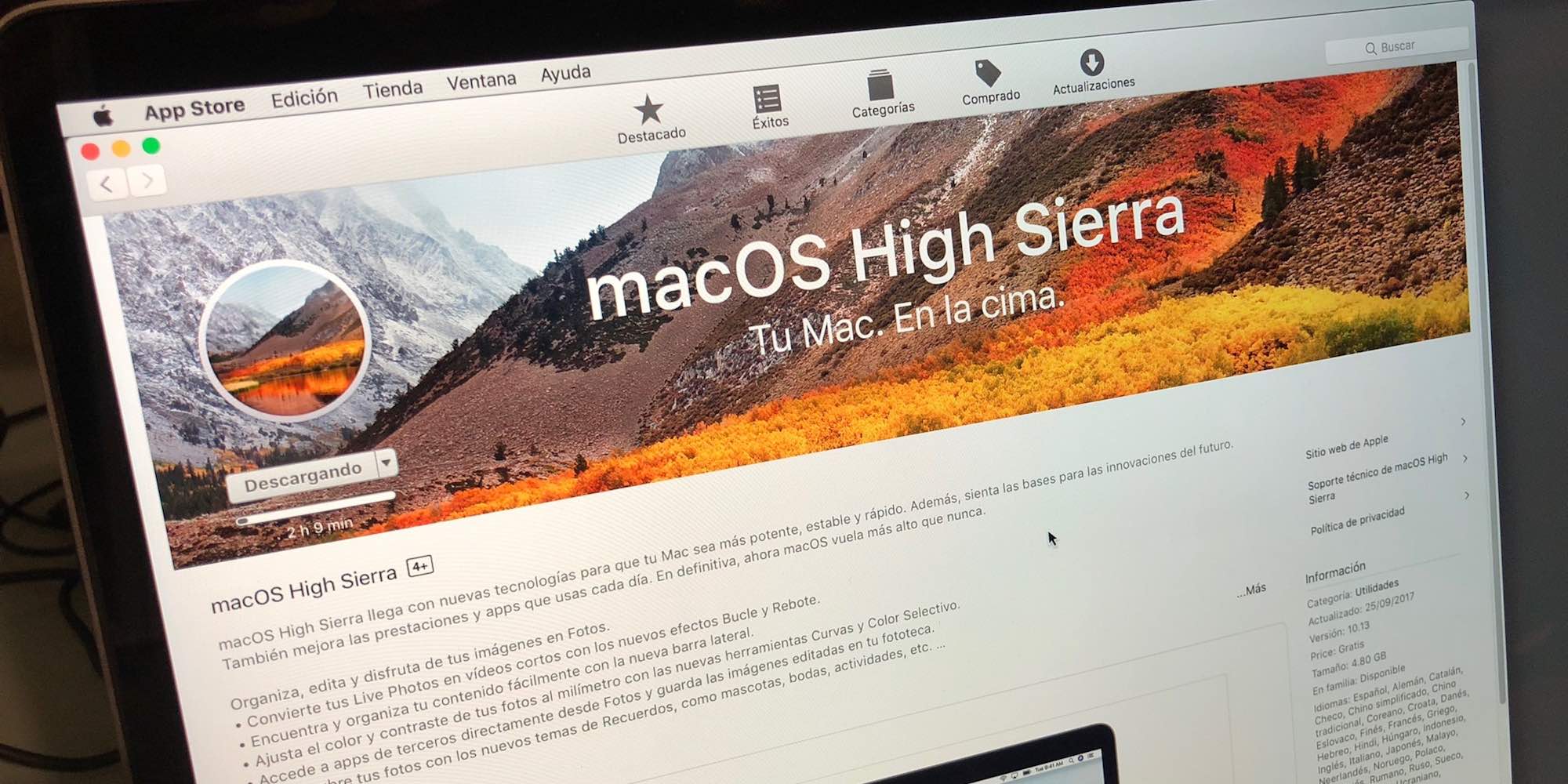 Mac OS Sierra ISO descargar para VMware